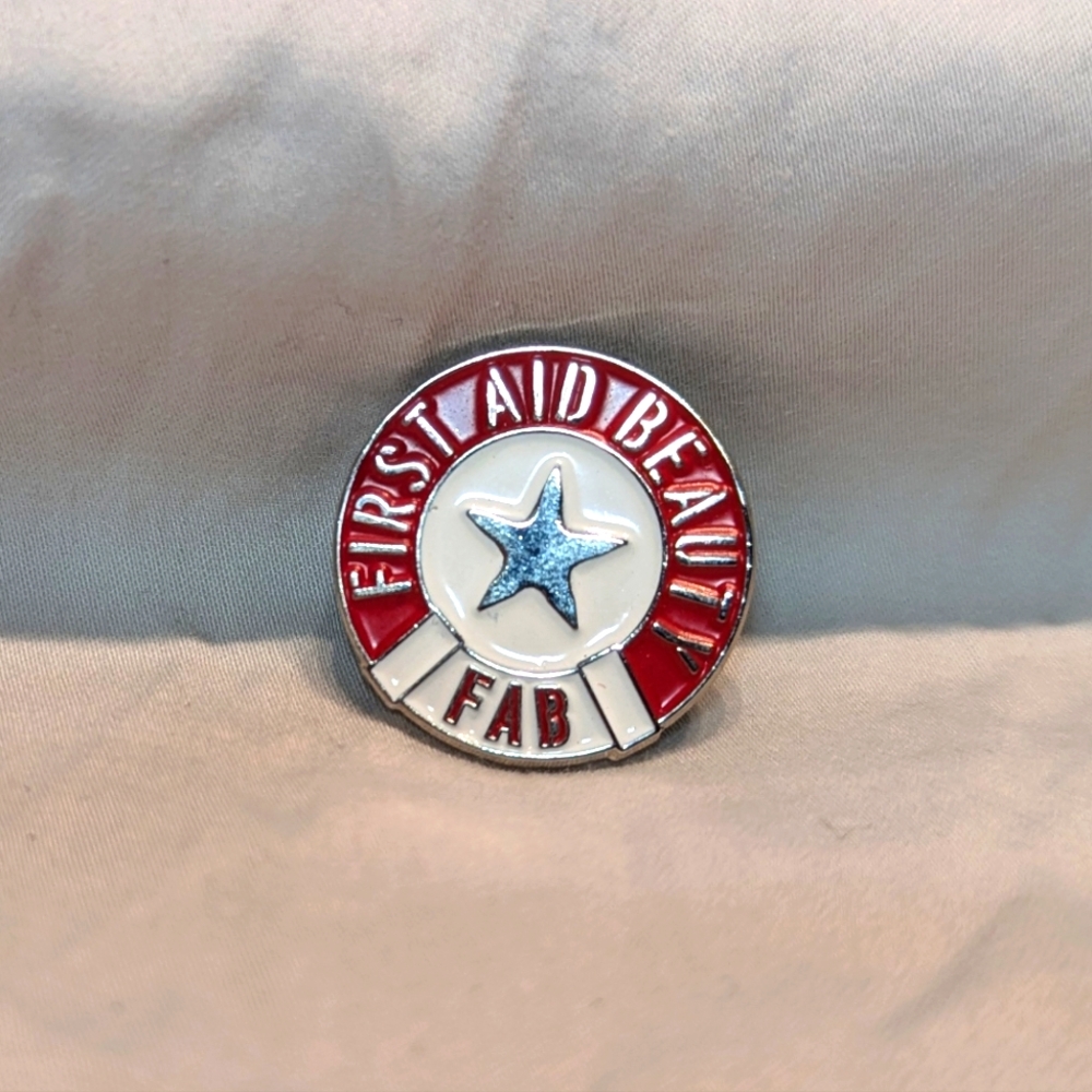 First Aid Beauty Enamel Pin